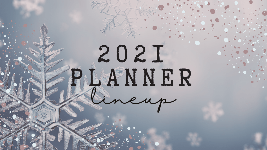 2021 Planner Lineup